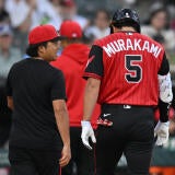 Munetaka Murakami injured