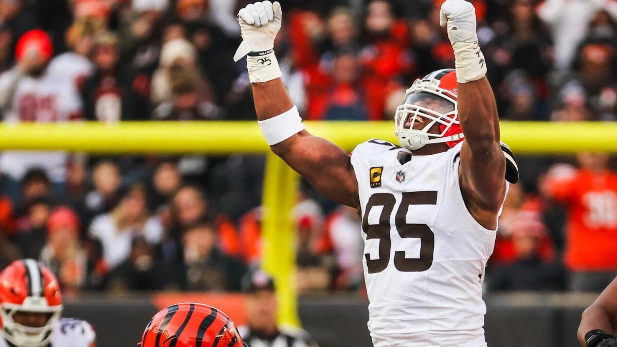 Myles Garrett to Rams props: NFL Defensive Player of Year given 20 percent shot to break his NFL sack record