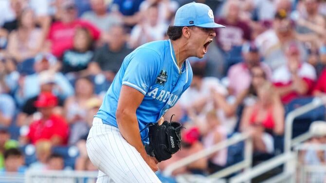NCAA Baseball: Division I Mens College World Series-Mississippi v North Carolina