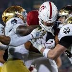 COLLEGE FOOTBALL: NOV 29 Notre Dame at Stanford
