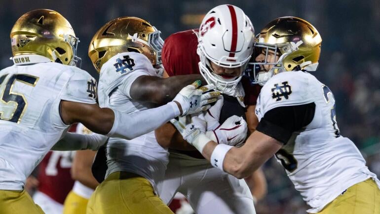 COLLEGE FOOTBALL: NOV 29 Notre Dame at Stanford
