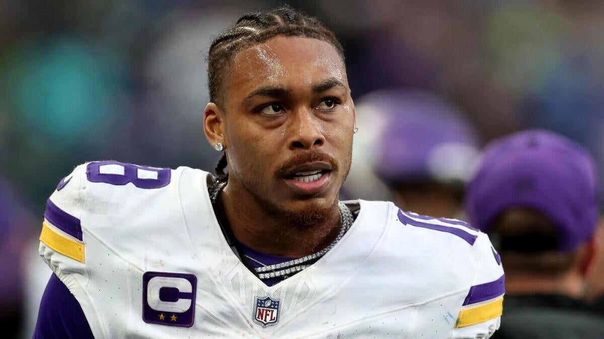 Justin Jefferson ยังคงเป็น WR 2 อันดับแรกหรือไม่? คดีสำหรับและต่อต้านสตาร์ไวกิ้ง - CBS Sports