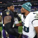 Philadelphia Eagles v Baltimore Ravens