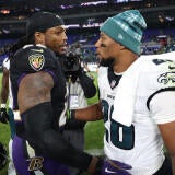 Philadelphia Eagles v Baltimore Ravens