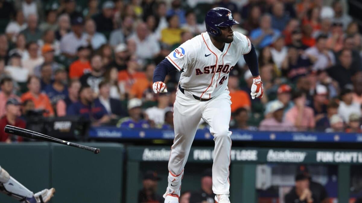 Blue Jays vs. Astros MLB picks: Yordan Alvarez, Houston should take advantage of pitching break in matinee