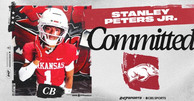 WATCH: 3-star CB Stanley Peters Jr. commits to Arkansas | Live ...