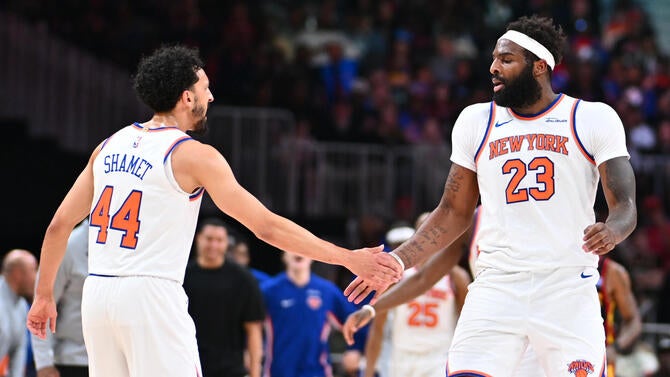 Mitchell Robinson Landry Shamet Knicks