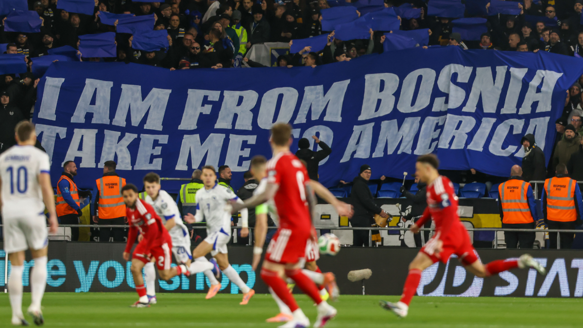 'I am from Bosnia, take me to America': How an inside joke became an unlikely national World Cup anthem