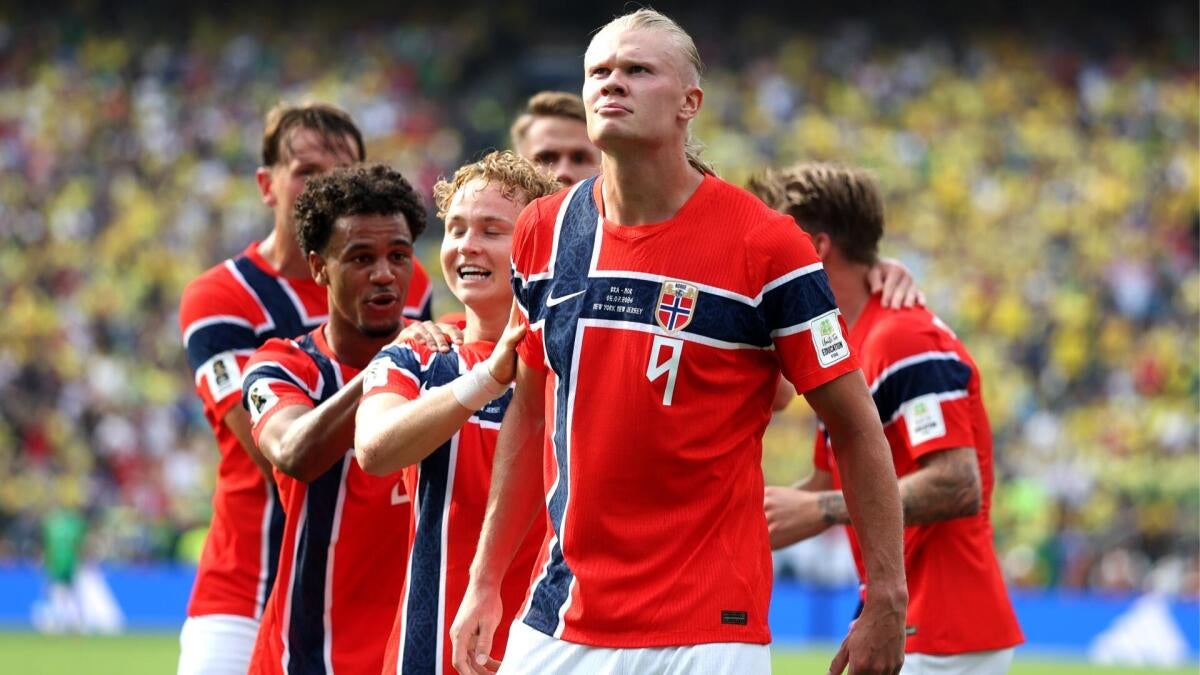 Norway stun Brazil as Erling Haaland fires Europeans into last eight
