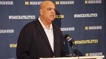 Michigan Football Hosts Press Conference Introducing New Head Coach Kyle Whittingham