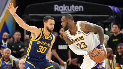 NBA: Los Angeles Lakers at Golden State Warriors