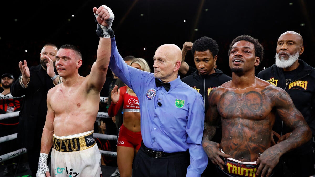 Tszyu outpoints Spence, sends former welterweight champ into retirement