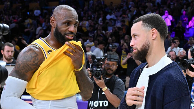 Celebrities At The Los Angeles Lakers Game