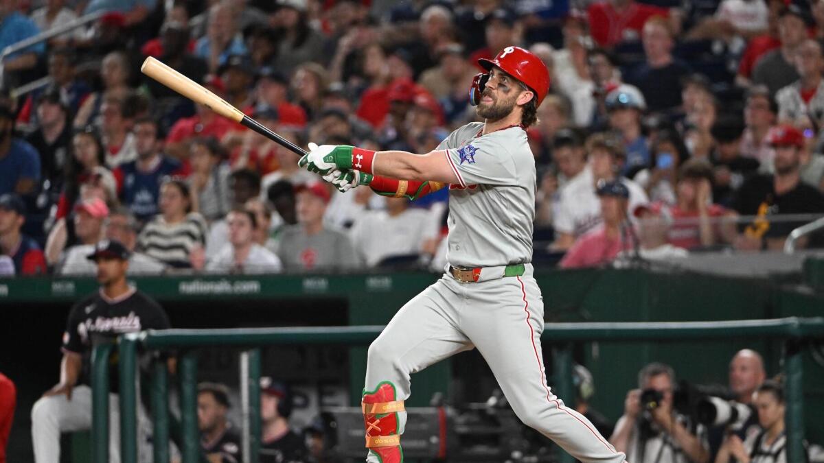 Free MLB home run picks, odds for July 28: Bryce Harper in expert's best bets for Tuesday HR player props