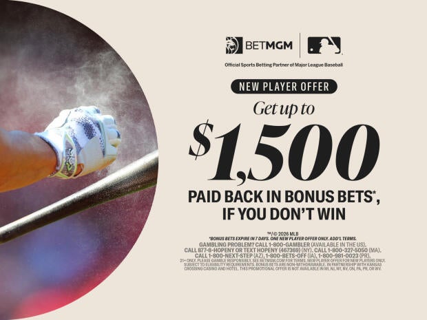 BetMGM bonus code CBSSPORTS: Get $1,500 in bonus bets for Dodgers-Cubs, Aces-Dream on Monday