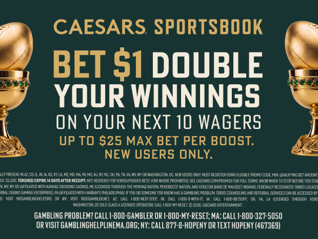 Caesars Sportsbook promo code CBSDYW: Double your winnings on 10 bets for Braves-Brewers, NFL preseason Sunday