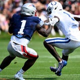 Indianapolis Colts and New England Patriots Joint Practice