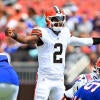 Shedeur Sanders Browns Bills preseason