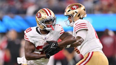 Zamir White 49ers preseason