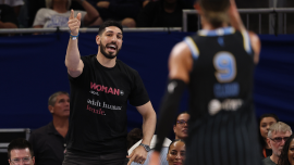 Enes Kanter Freedom ejected from courtside seat at WNBA game after altercation with Sky guard Natasha Cloud