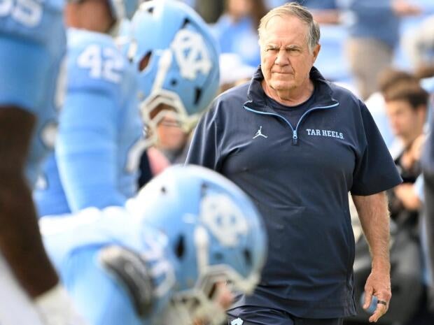 North Carolina vs. TCU Saturday college football odds, pick: Bill Belichick begins crucial Year 2 in Ireland