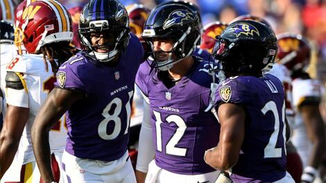 Washington Commanders v Baltimore Ravens