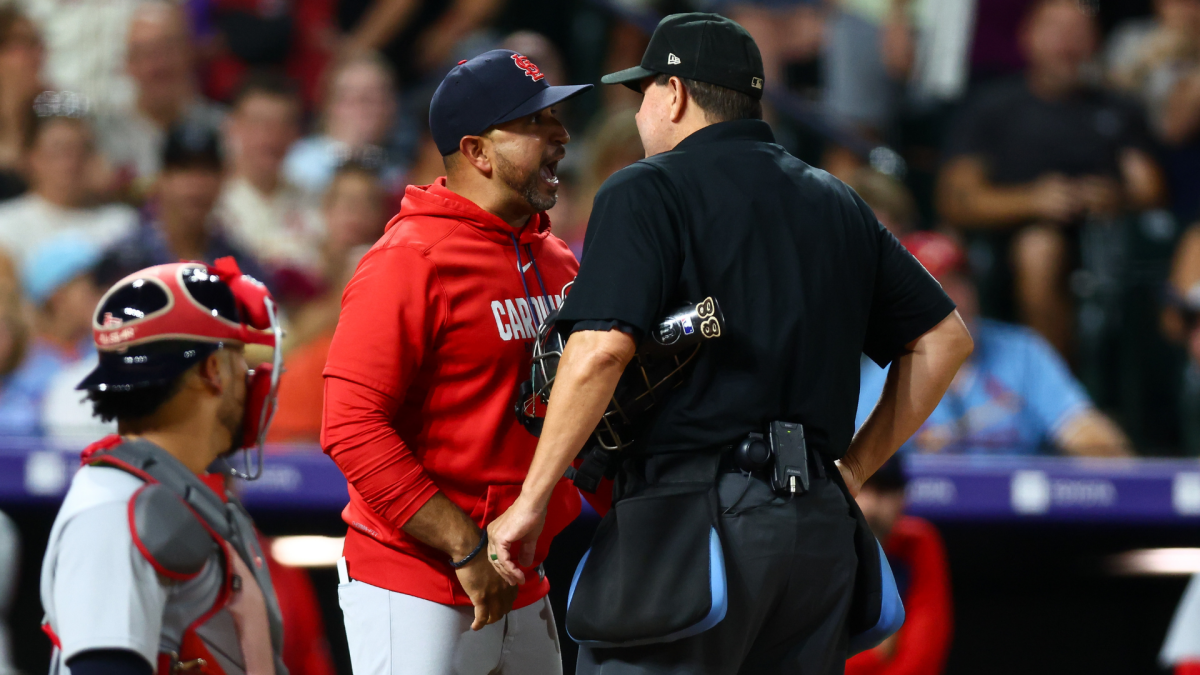 Cardinals Manager Oliver Marmol Ejected Over Rookie's Tilted Cap Dispute