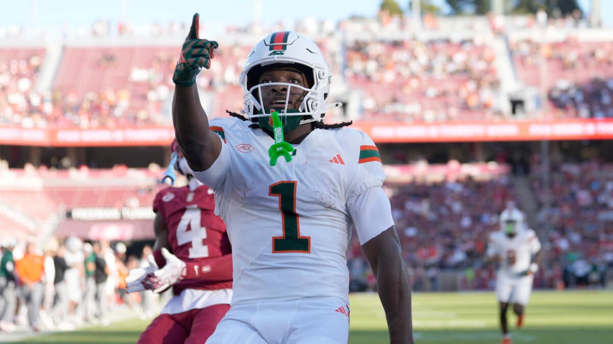 Malachi Toney Sets School Records in Miami's Victory Over Stanford