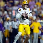 LSU up to No. 8 in AP Top 25 poll, while Michigan drops out