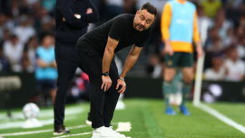 Roberto De Zerbi says Tottenham struggle to 'unblock ourselves' as goalless streak extends to four games