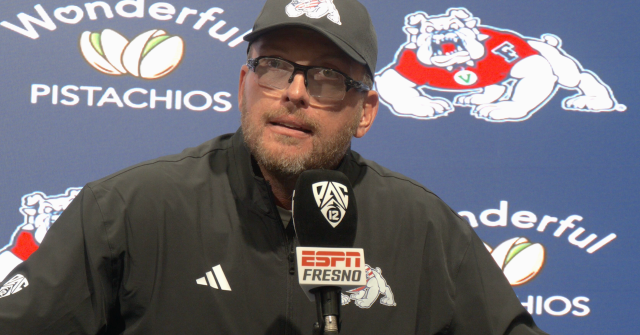 Fresno State coach Matt Entz excited by win over Sac State