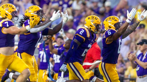 COLLEGE FOOTBALL: SEP 12 Louisiana Tech at LSU