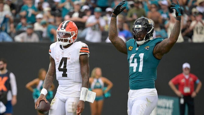 Deshaun Watson Josh Hines-Allen Browns Jaguars