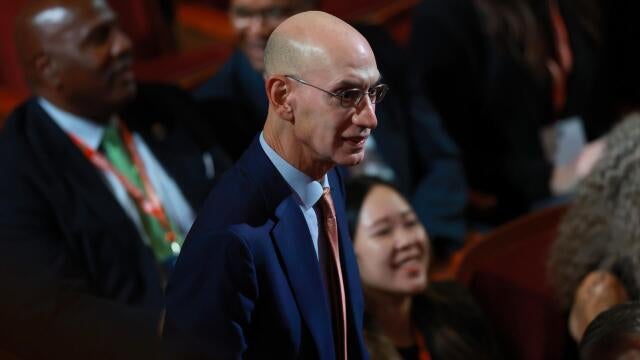 clippers green dress Adam Silver Discusses Punishment, Kawhi Trade open_back_dress
