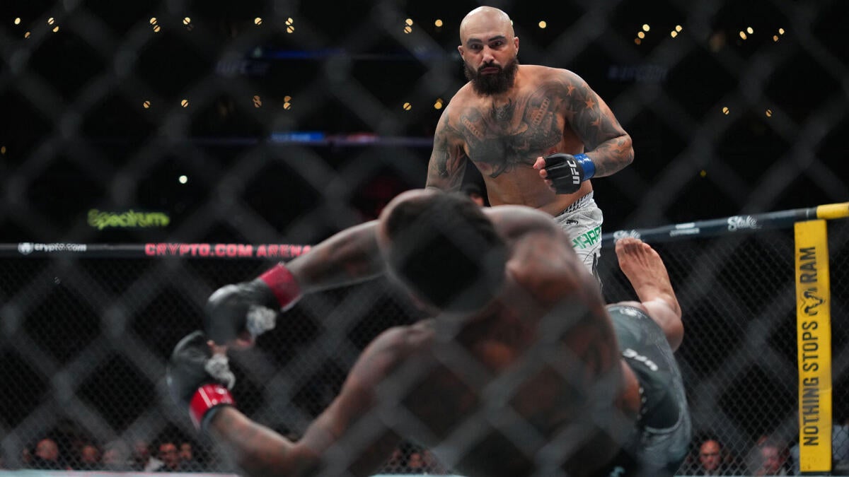UFC 331 results, highlights: Sean Sharaf scores all-time upset in vicious knockout of Gable Steveson