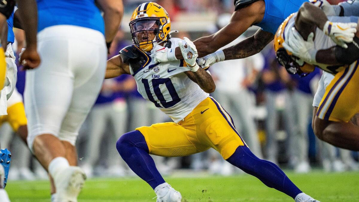 LSU DB Dashawn Spears out for season with ACL injury; TE Trey'Dez Green to miss 'some games'