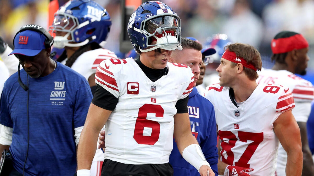 NFL Week 3 injury panic meter: Jaxson Dart, Caleb Williams, Jayden Daniels go down in losses - CBS Sports