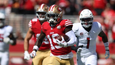 Deebo Samuel 49ers Cardinals