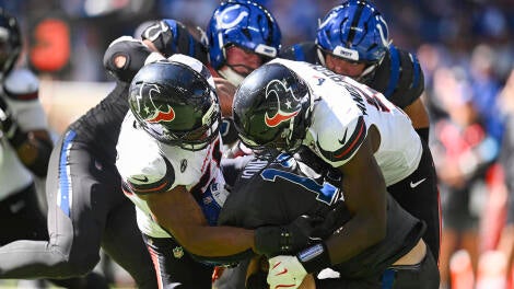 NFL: SEP 27 Texans at Colts