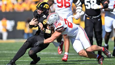 NCAA Football: Ohio State at Iowa
