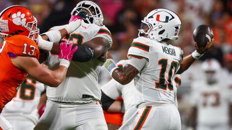 NCAA Football: Miami at Clemson