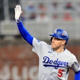 Freddie Freeman Dodgers home run celebration