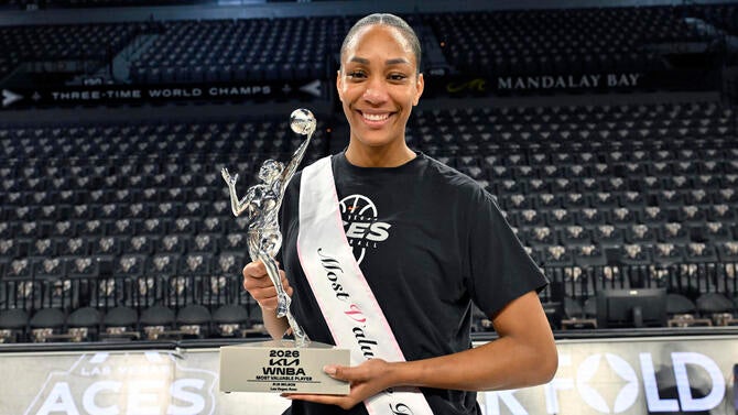 A'ja Wilson Wins 2026 WNBA MVP Award