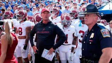COLLEGE FOOTBALL: SEP 12 Alabama at Kentucky