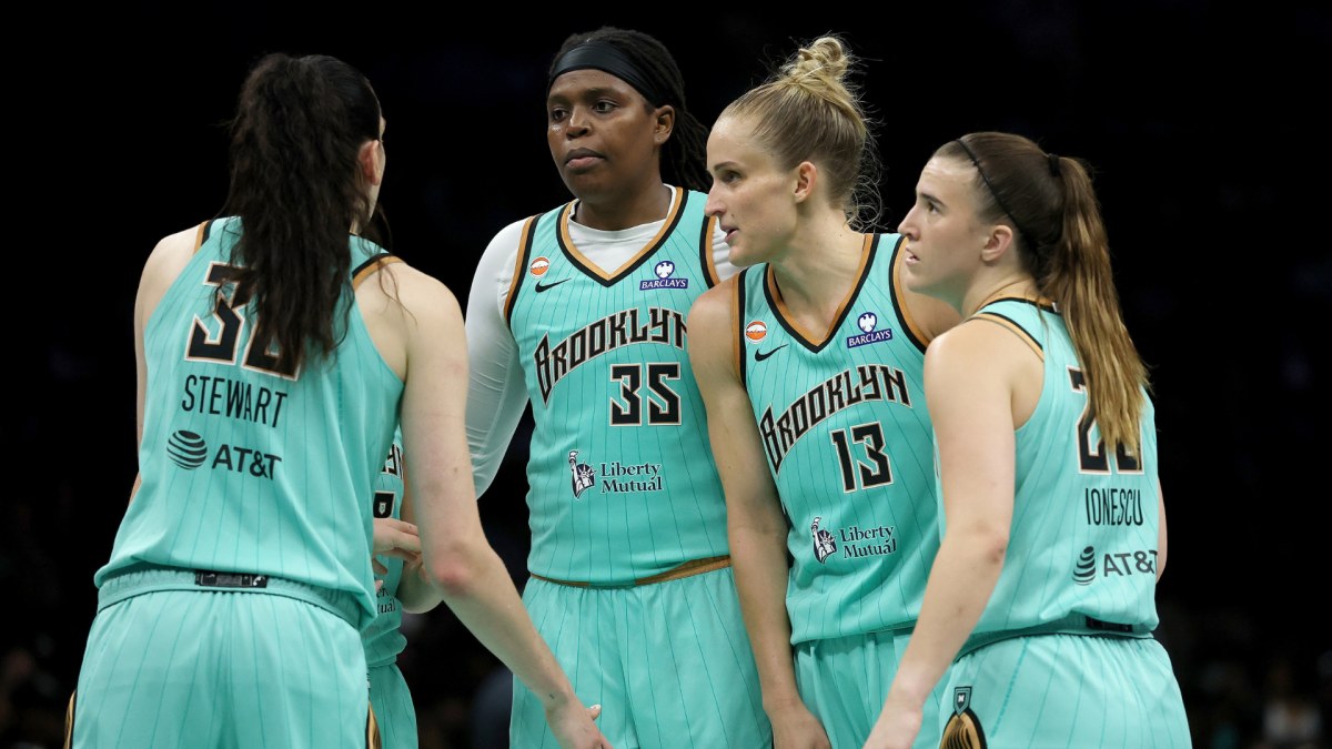 Liberty’s inconsistent season ends with a semifinal sweep by the Dream