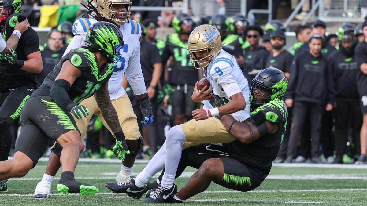 UCLA QB Nico Iamaleava to miss remainder of season after knee injury