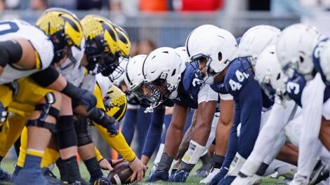 COLLEGE FOOTBALL: NOV 11 Michigan at Penn State