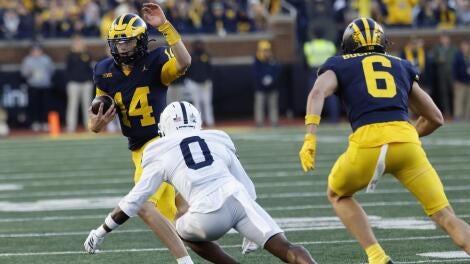 NCAA Football: Penn State at Michigan