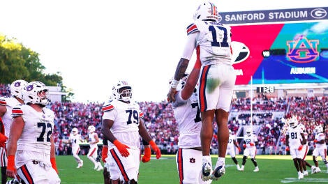 NCAA Football: Auburn at Georgia