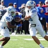 NCAA Football: Middle Tennessee at Kansas